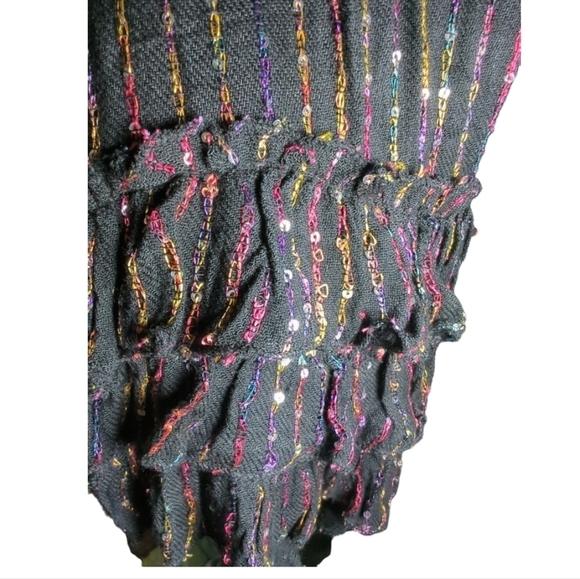 NWT True Colours Rainbow Sequins Cover Up Size L / XL - Picture 7 of 8